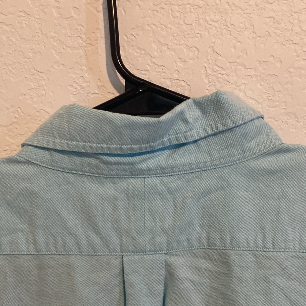 Ralph Lauren light blue/short sleeve shirt. Like new size XL, slim fit - Picture 8 of 8